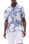 Bugatchi Jackson Floral Lyocell Camp Shirt In Multi
