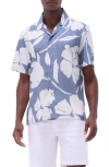 Bugatchi Jackson Floral Lyocell Camp Shirt In Multi