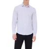 Bugatchi Men's Ooohcotton James Libations Sport Shirt In White