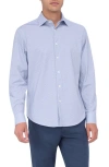 Bugatchi James Ooohcotton® Beehive Print Button-up Shirt In Lilac