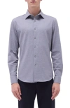 Bugatchi James Ooohcotton® Button-up Shirt In Black