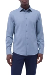 Bugatchi James Ooohcotton® Button-up Shirt In Indigo