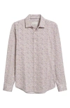 Bugatchi James Ooohcotton® Button-up Shirt In Jaffa