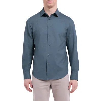 Bugatchi James Ooohcotton® Button-up Shirt In Blue