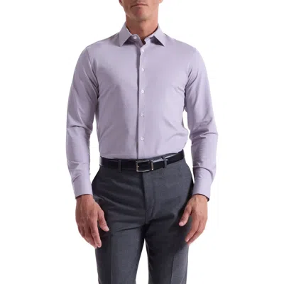 Bugatchi James Ooohcotton® Button-up Shirt In Purple