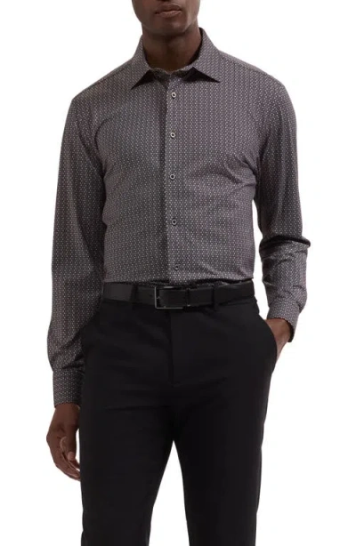 Bugatchi James Ooohcotton® Button-up Shirt In Gray