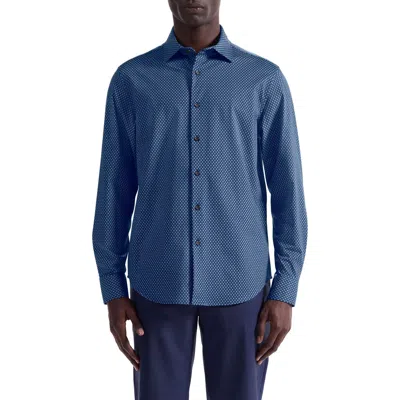Bugatchi James Ooohcotton® Geo Button-up Shirt In Multi