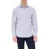 Bugatchi James Ooohcotton® Geo Print Button-up Shirt In Desert