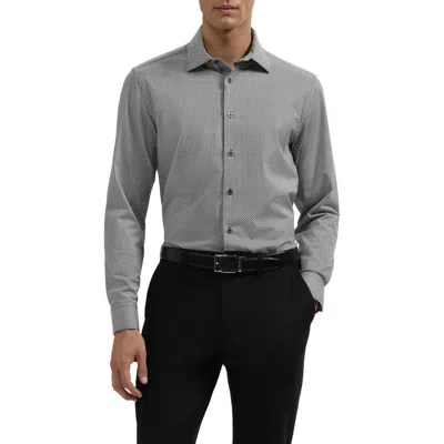 Bugatchi James Ooohcotton® Performance Long Sleeve Button-up Shirt In Multi