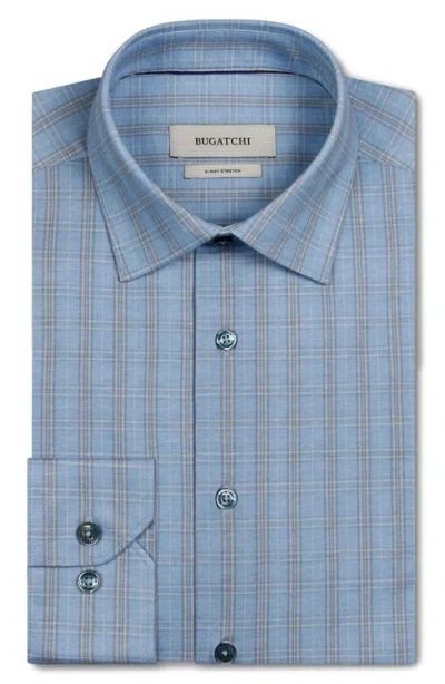 Bugatchi James Ooohcotton® Plaid Button-up Shirt In Blue