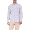 Bugatchi Jax Ooohcotton® Dot Print Button-up Shirt In Camel