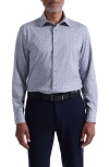 Bugatchi Jimmy Ooohcotton® Button-up Shirt In Blue