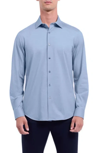 Bugatchi Jimmy Ooohcotton® Button-up Shirt In White