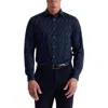 Bugatchi Jimmy Ooohcotton® Dot Button-up Shirt In Blue
