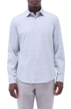 Bugatchi Jimmy Ooohcotton® Print Button-up Shirt In Mint