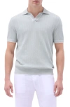 Bugatchi Johnny Collar Rib Polo In Mint