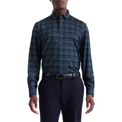 Bugatchi Jules Ooohcotton® Plaid Button-down Shirt In Blue