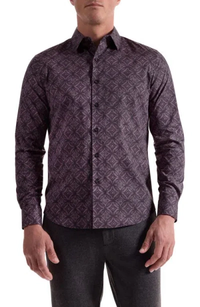 Bugatchi Julian Button-up Shirt In Pink