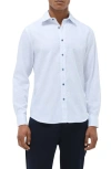 Bugatchi Julian Shaped Fit Button-up Shirt In White