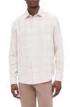 Bugatchi Julian Shaped Fit Plaid Button-up Shirt In Desert