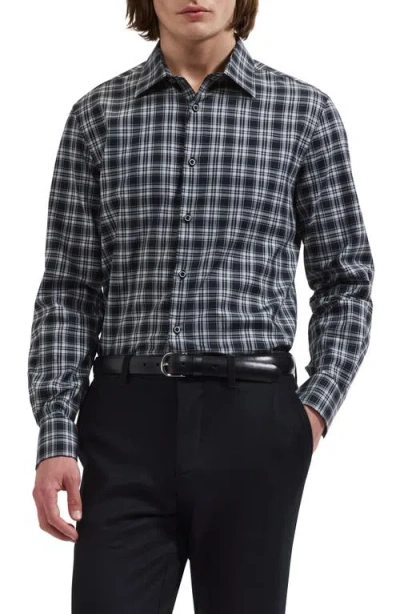 Bugatchi Julian Shaped Fit Stretch Shirt In Multi