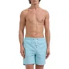 Bugatchi Kai Palm Print Swim Trunks In Blue
