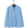 Bugatchi Long Sleeve Knit Sweatshirt In Blue