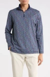Bugatchi Long Sleeve Knit Sweatshirt In Blue