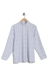 Bugatchi Long Sleeve Knit Sweatshirt In Gray