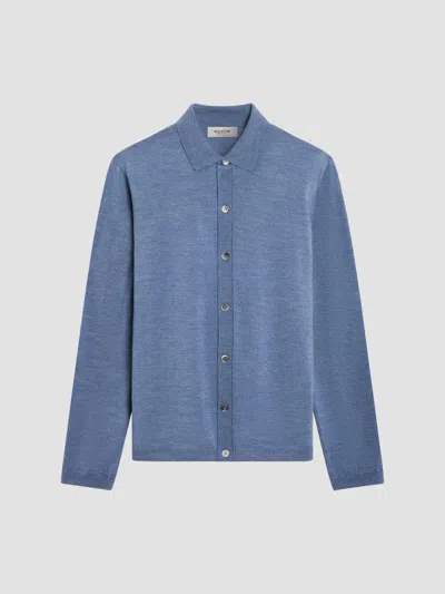 Bugatchi Men's Alistair Wool Shirt In Blue