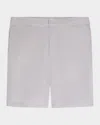 Bugatchi Men's Aerolinen Drawstring Shorts In White