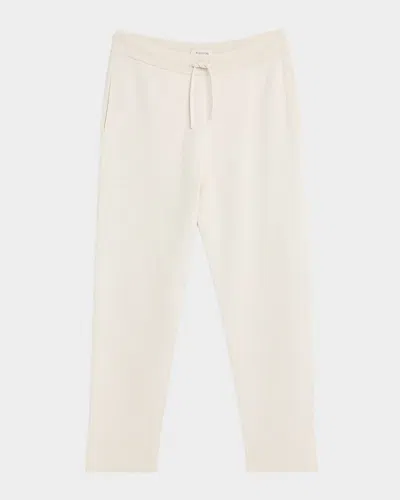Bugatchi Men & Apos;s Cotton Knit Drawstring Pants In White