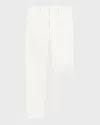 Bugatchi Men & Apos;s Cotton-lyocell Stretch Chino Pants In White