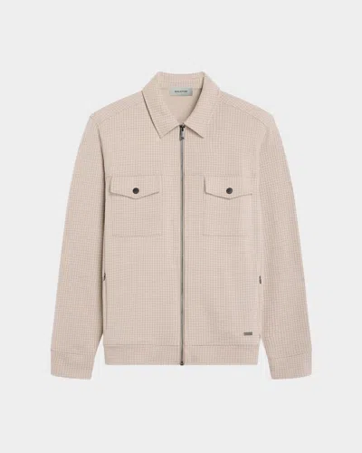 BUGATCHI MEN & APOS;S HOUNDSTOOTH FULL-ZIP JACKET