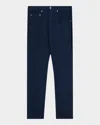 Bugatchi Stretch Cotton Pants In Blue