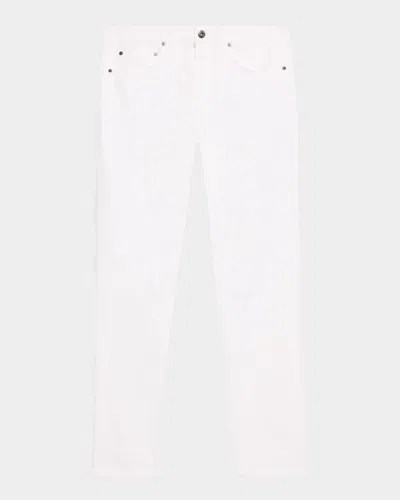 Bugatchi Men & Apos;s Preston Stretch Cotton Five-pocket Pants In White