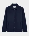 Bugatchi Men's Button-front Field Jacket In Navy