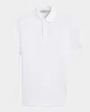 Bugatchi Textured Polo In Chalk