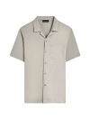 Bugatchi Men's Cotton-blend Camp Shirt In Willow