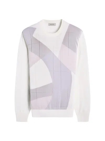 Bugatchi Men's Cotton-blend Crewneck Sweater In Multi