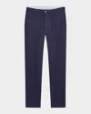 Bugatchi Men's Flannel Chino Pants In Navy