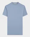 Bugatchi Men's Hank Short-sleeve Crewneck Tee In Blue