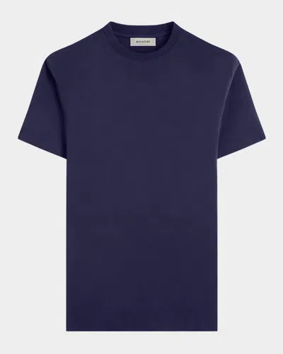 Bugatchi Men's Hank Short-sleeve Crewneck Tee In Navy
