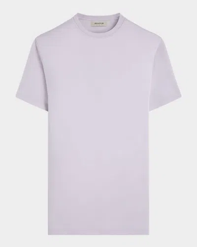 Bugatchi Men's Hank Short-sleeve Crewneck Tee In Platinum