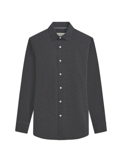 Bugatchi Men's James Cotton-blend Shirt In Black