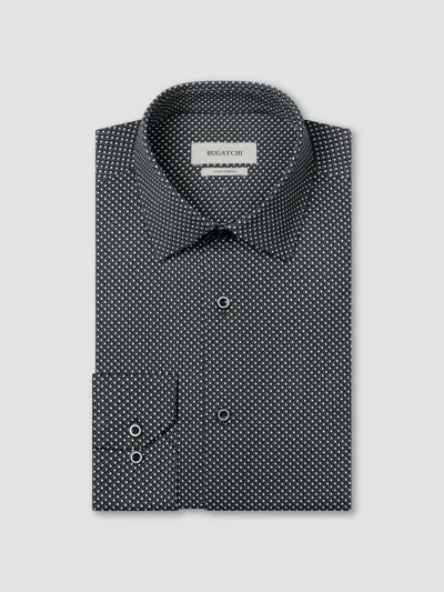 Bugatchi Men's James Geo Diamond Shirt In Blue