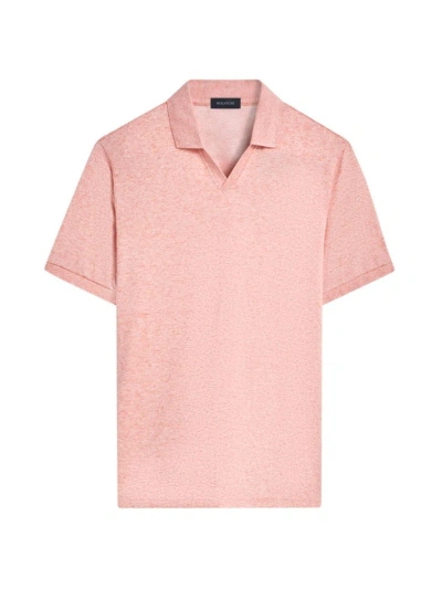 Bugatchi Men's Jersey Polo Shirt In Salmon