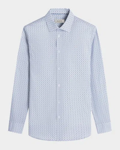 BUGATCHI MEN'S JULIAN GEOMETRIC SPORT SHIRT