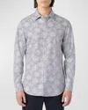 BUGATCHI MEN'S JULIAN PRINTED SPORT SHIRT