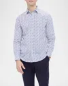 Bugatchi Men's Julian Sport Shirt In Air Blue
